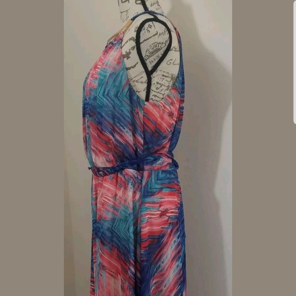 Sangria sleeveless size 16 multi color - Picture 2 of 6